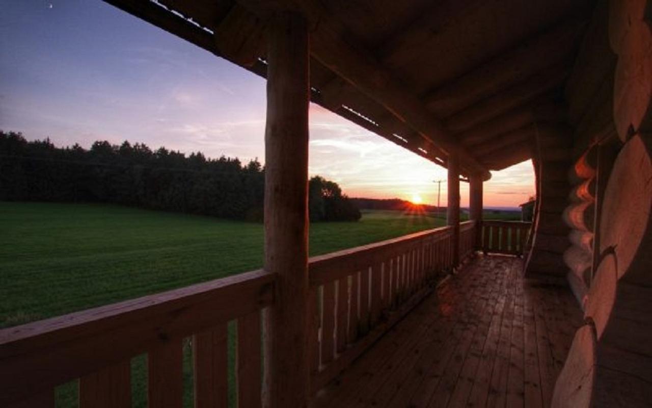 Holzhaus Lugerhof Leilighet Roding Eksteriør bilde